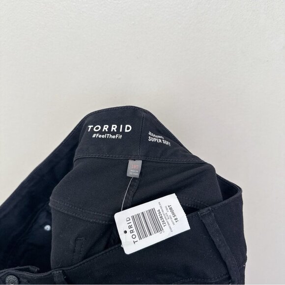 Torrid Womens 18S Jegging Skinny Super Soft High-Rise Jean Black Color - Picture 9 of 14